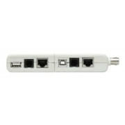 Testeador cables red , RJ-11, RJ-45, USB y BNC