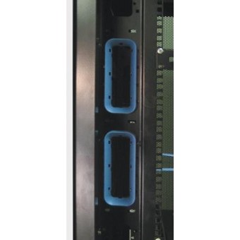 Ventana pasacable rack 19" Kit 10 unds