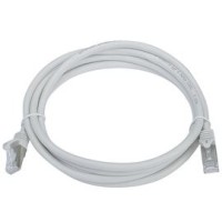 Latiguillo RJ45 Cat6 UTP 3m gris Latiguillo RJ45 Cat6 UTP 3m gris