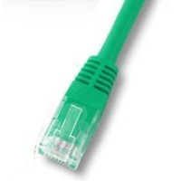 Latiguillo RJ45 Cat6 UTP 2m verde (detalle conector)