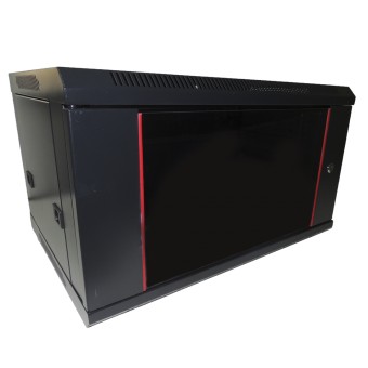 Rack mural 6U 600 x 450, vista lateral