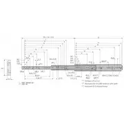 Guia extraible telescopica DZ9301 (par)