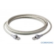 Latiguillo RJ45 Cat6A SFTP 2m gris Corning