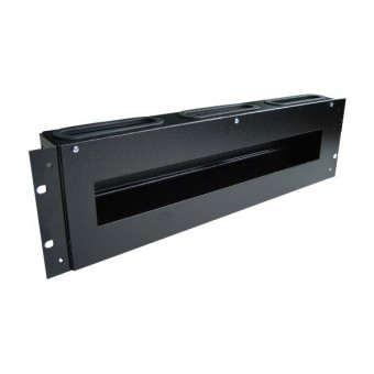 Caja de carril DIN 3U formato rack 19"