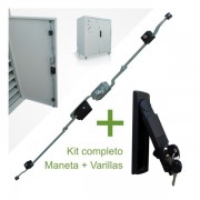 Kit de maneta para rack con varillas