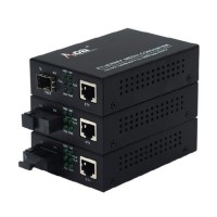 Conversor 10/100/1000Base-TX a 1000Base-SX. Multimodo LC