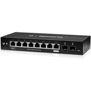 EdgeSwitch Ubiquiti 8 puertos Gigabit 8 port POE y 2 Ranuras SFP  