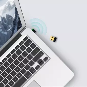 Adaptador USB Nano Inalámbrico N de 150Mbps