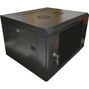 Rack mural 6U 1C 600 x 500 I200 vista lateral