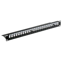 Patch panel vacio rack  1U  24 x Modulos Keystone