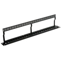 Patch panel vacio rack  1U  24 x Modulos Keystone