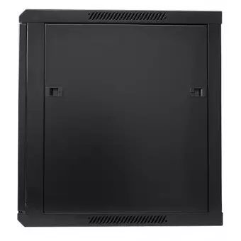 Rack mural  12U 1C 600 x 600 negro Lapara Networking vista lateral