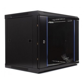 Rack mural  9U 1C 600 x 450 negro Lapara Networking