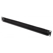 Panel cepillo pasacables abierto rack 19" Lapara Networking