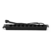 Regleta rack 19" 9 X Schuko Lapara Networking