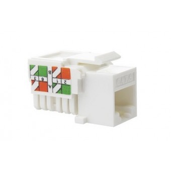 Modulo hembra RJ45 Cat 6 UTP tipo Keystone Lapara Networking