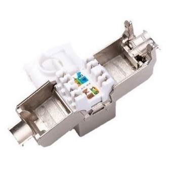 Modulo hembra RJ45 Cat 6 FTP tipo Keystone interior