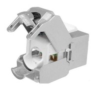 Modulo hembra RJ45 Cat 6 FTP tipo Keystone montaje sin herramientas