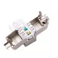 Modulo hembra RJ45 Cat 6A FTP tipo Keystone abierto