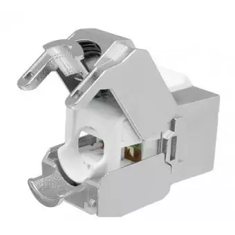 Modulo hembra RJ45 Cat 6A FTP tipo Keystone detalle trasero