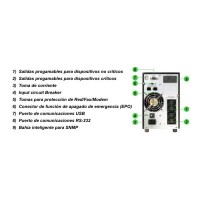 Sai 1000VA Online Lapara esquema