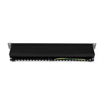 Patch panel rack 1U Cat 6 FTPVista trasera