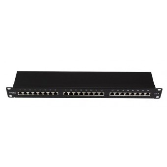 Patch panel rack 1U Cat 6 FTP Lapara