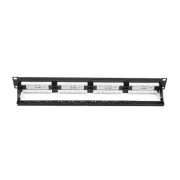 Patch panel Cat 6A UTP rack 19" Lapara Networking