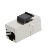 Adaptador doble hembra RJ45 Cat 6 FTP tipo Keystone Lapara Networking