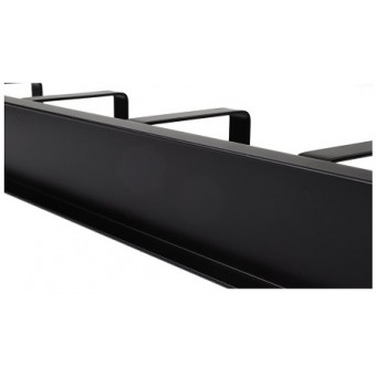 Panel pasacables 19" 5 bridas 1U Lapara Networking, vista trasera