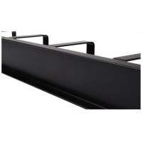 Panel pasacables 19" 5 bridas 1U Lapara Networking, vista trasera