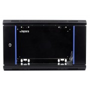 Rack mural 6U 1C 600 x 450 negro Lapara Networking