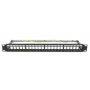 Patch panel rack 1U vacio FTP Lapara Networking