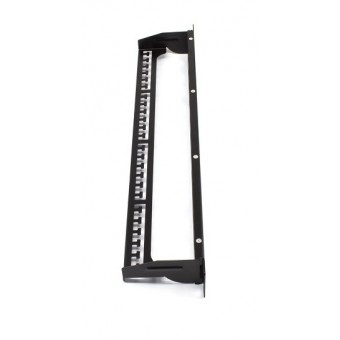 Patch panel rack 1U vacio 24 puertos UTP Lapara Networking