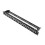 Patch panel rack 1U vacio 24 puertos UTP Lapara Networking