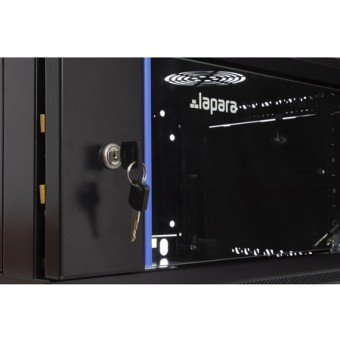 Armario rack mural 4U A600 F450 Flat Pack detalle puerta