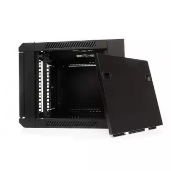 Armario rack mural 6U detalle lateral