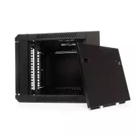 Armario rack mural 6U detalle lateral