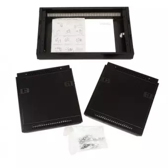 Armario rack mural 6U A600 F450 Flat Pack detalle interior