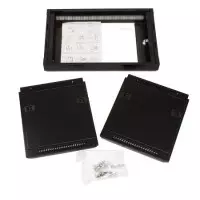 Rack mural 9U A600 F450 detalle piezas