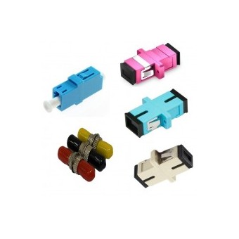 Adaptador fibra óptica simplex multimodo