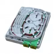 Caja fibra óptica de superficie con 2 adaptadores SC/APC Simplex