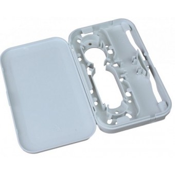 Caja fibra óptica de superficie SC simplex / LC dúplex FTTH abierta