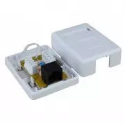 Roseta de superficie 1 X RJ-45 CAT6 UTP