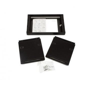 Rack mural  12U 1C 600 x 450 negro Flat Pack Lapara Networking