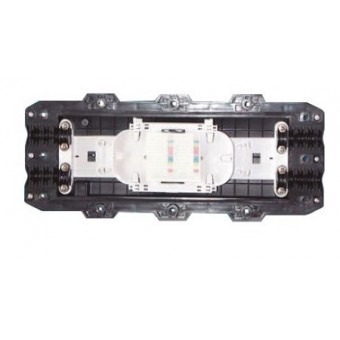 Caja empalme fibra óptica IP-68 horizontal para 24 fusiones (Interior)