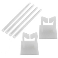 Caja mural metálica fibra óptica para 4 SC simplex / LC dúplex accesorios interiores