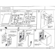 Caja fibra óptica de empalme para 12 fusiones y derivación FTTH