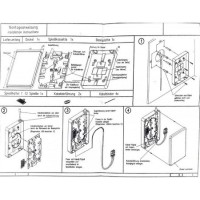 Caja fibra óptica de empalme  para 12 fusiones esquema