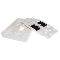 Caja fibra óptica de empalme para 12 fusiones y derivación FTTH